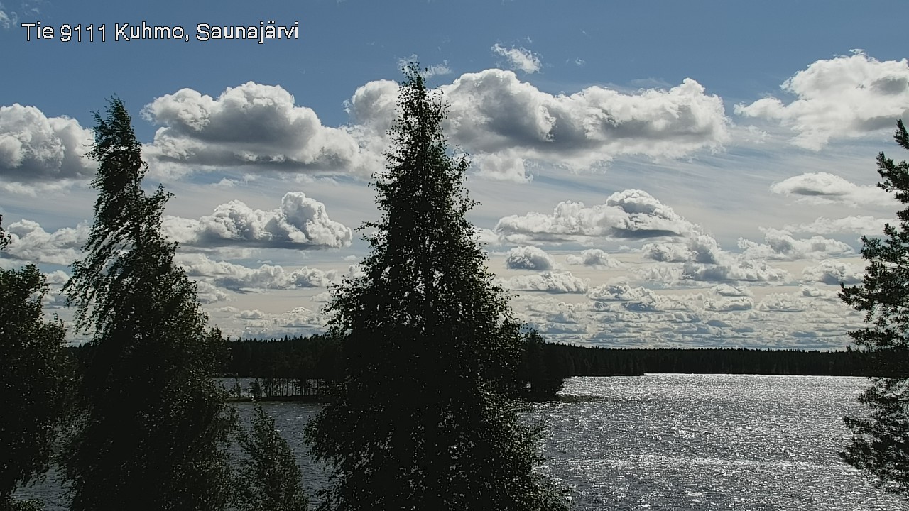 Kelikamerat Kuva Tie 9111 Kuhmo, Saunajärvi, Kuhmo, Kainuu