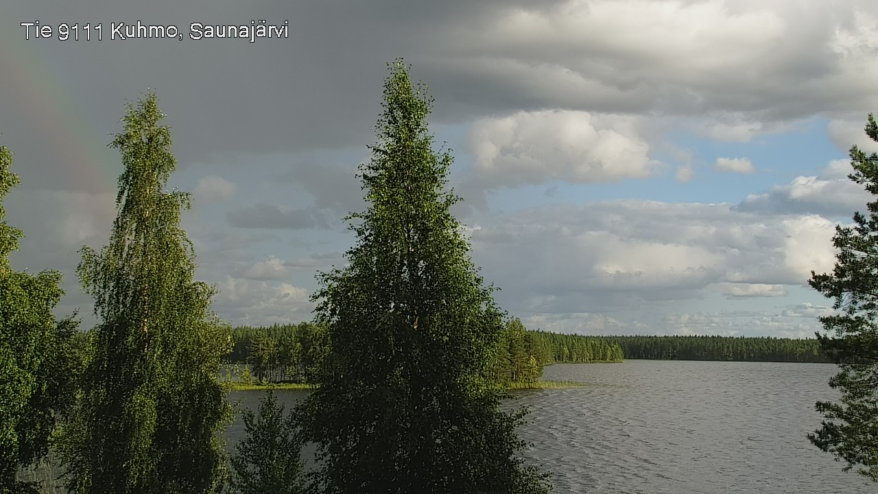 Kelikamerat Kuva Tie 9111 Kuhmo, Saunajärvi, Kuhmo, Kainuu