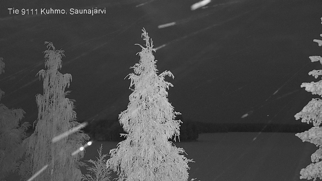 Kelikamerat Kuva Tie 9111 Kuhmo, Saunajärvi, Kuhmo, Kainuu