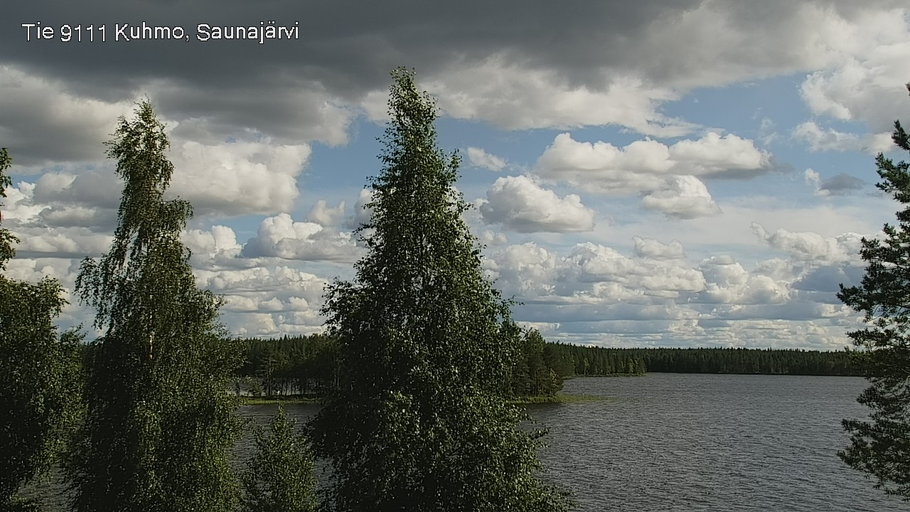 Kelikamerat Kuva Tie 9111 Kuhmo, Saunajärvi, Kuhmo, Kainuu