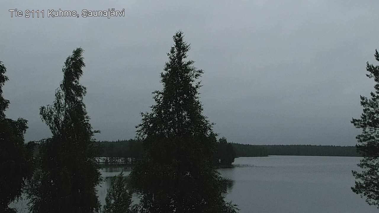 Kelikamerat Kuva Tie 9111 Kuhmo, Saunajärvi, Kuhmo, Kainuu
