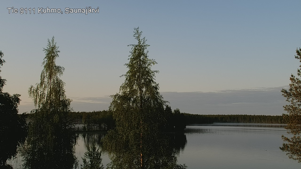 Kelikamerat Kuva Tie 9111 Kuhmo, Saunajärvi, Kuhmo, Kainuu