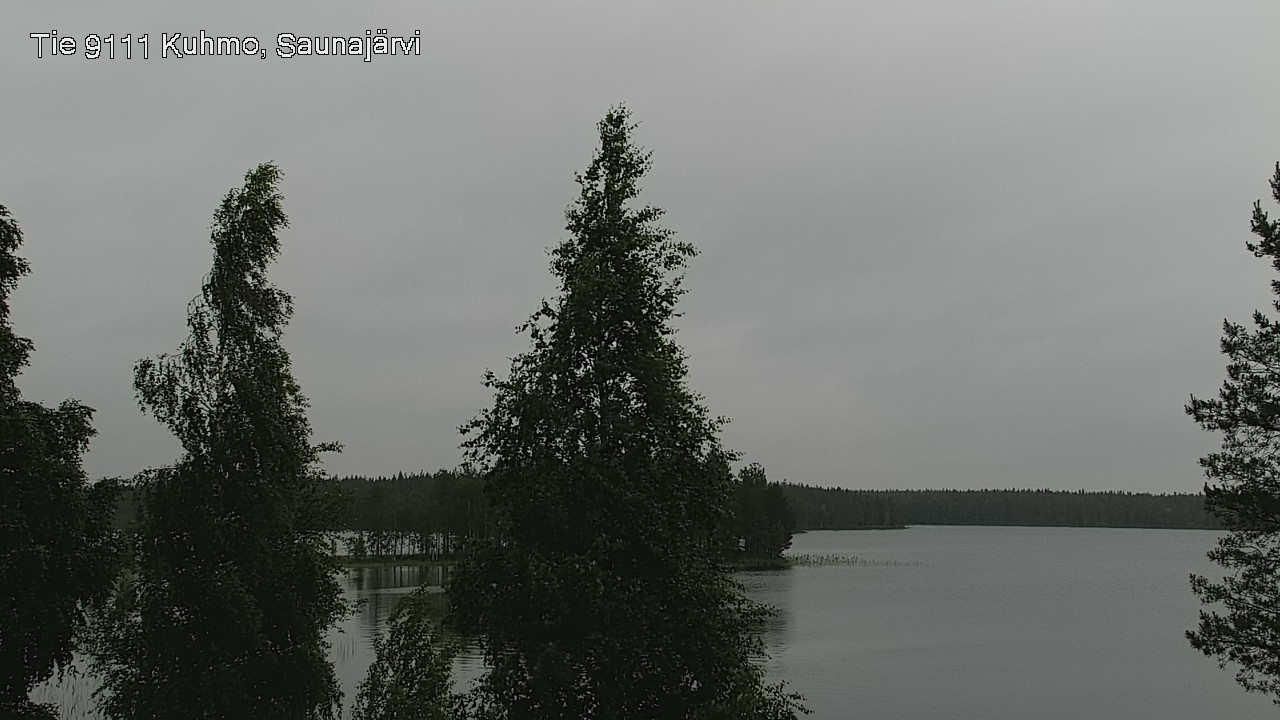 Kelikamerat Kuva Tie 9111 Kuhmo, Saunajärvi, Kuhmo, Kainuu