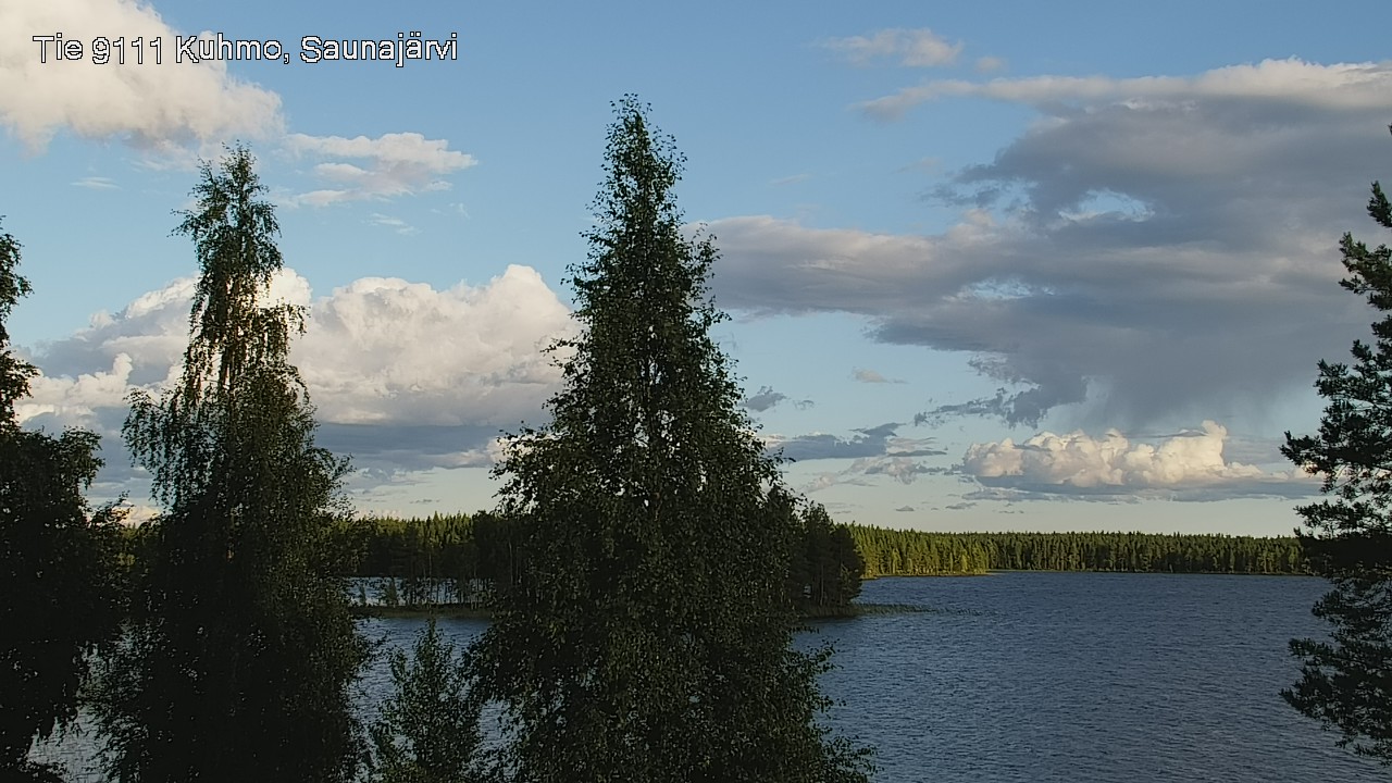 Kelikamerat Kuva Tie 9111 Kuhmo, Saunajärvi, Kuhmo, Kainuu