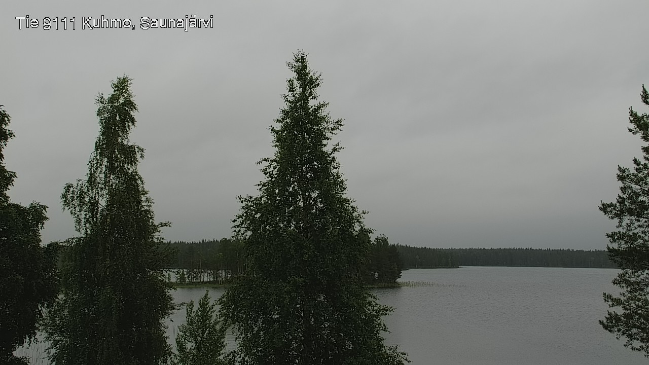 Kelikamerat Kuva Tie 9111 Kuhmo, Saunajärvi, Kuhmo, Kainuu