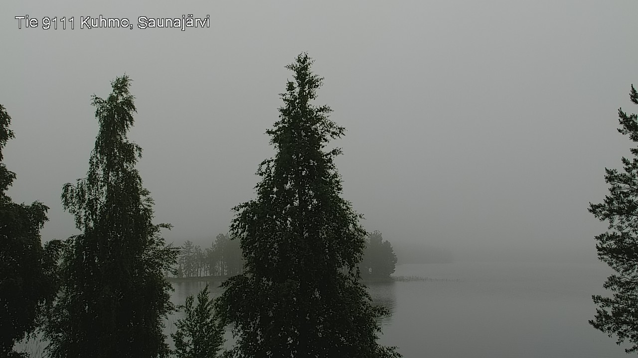 Kelikamerat Kuva Tie 9111 Kuhmo, Saunajärvi, Kuhmo, Kainuu