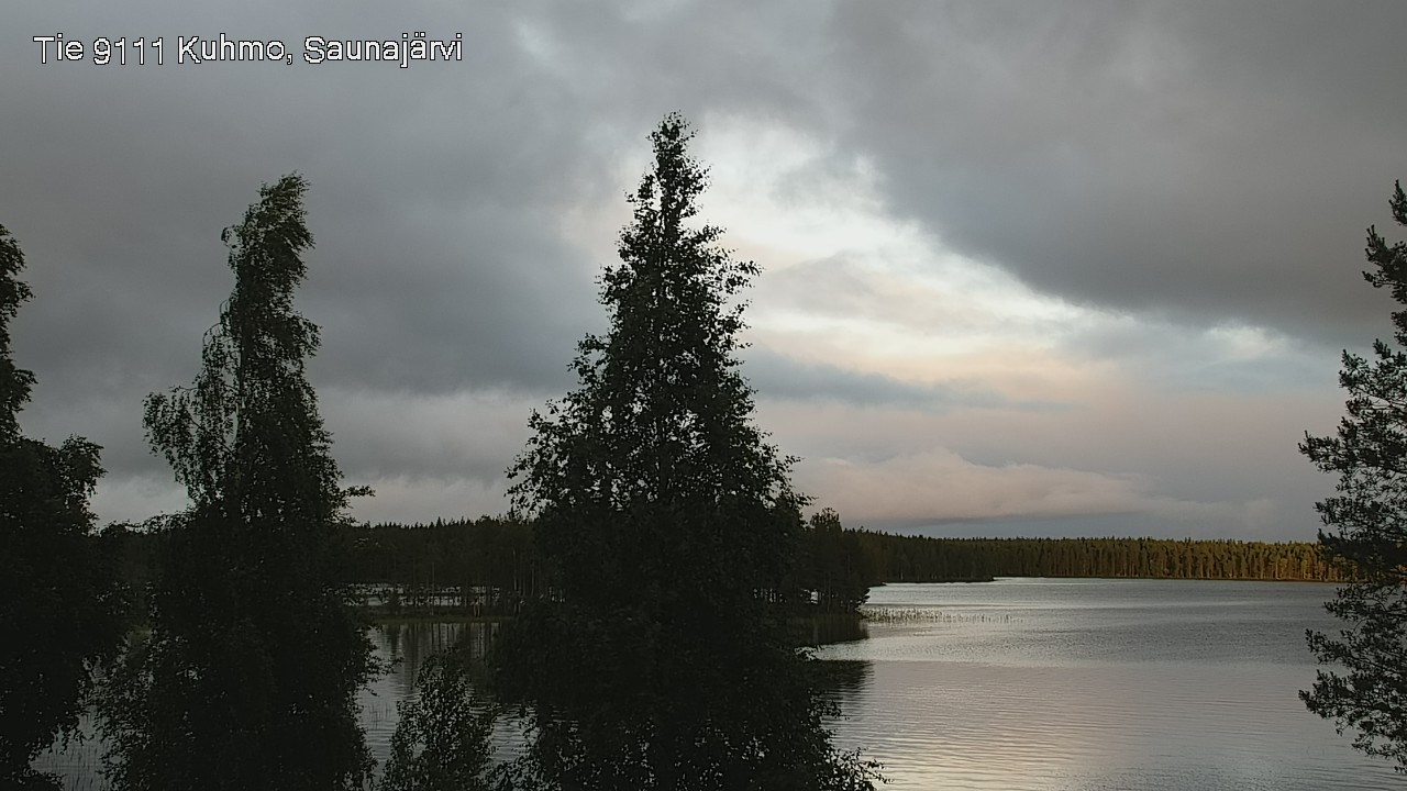 Weather Camera Image Väg 9111 Kuhmo, Saunajärvi, Kuhmo, Kainuu