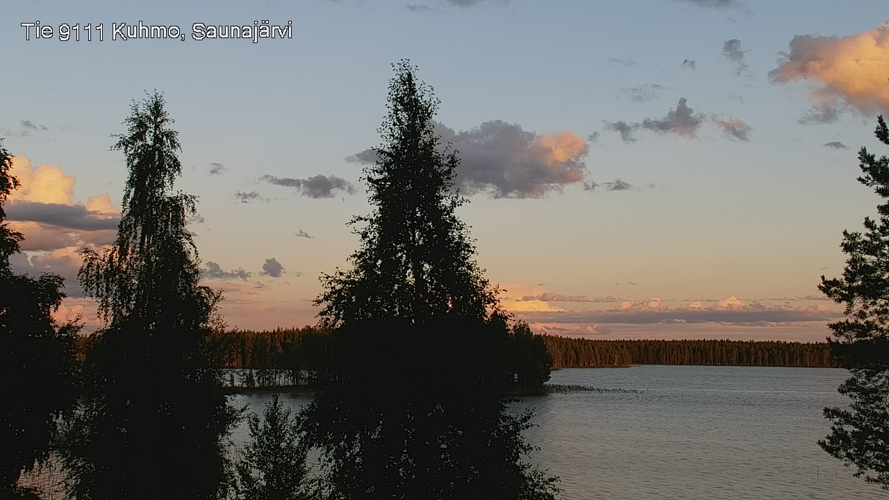 Kelikamerat Kuva Tie 9111 Kuhmo, Saunajärvi, Kuhmo, Kainuu