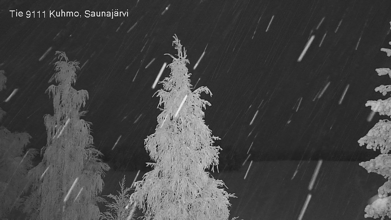 Kelikamerat Kuva Tie 9111 Kuhmo, Saunajärvi, Kuhmo, Kainuu
