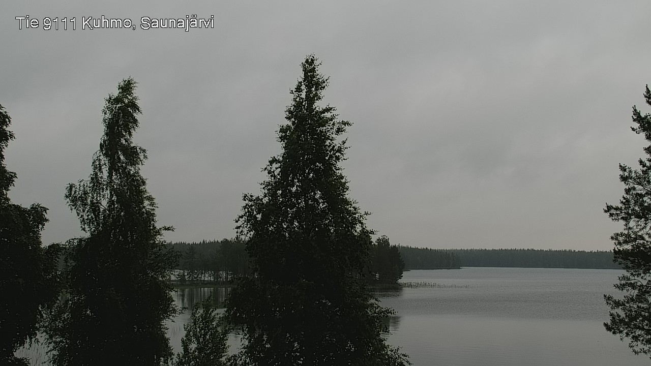 Kelikamerat Kuva Tie 9111 Kuhmo, Saunajärvi, Kuhmo, Kainuu