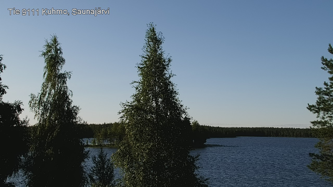 Kelikamerat Kuva Tie 9111 Kuhmo, Saunajärvi, Kuhmo, Kainuu