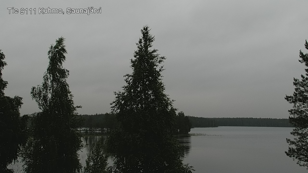 Kelikamerat Kuva Tie 9111 Kuhmo, Saunajärvi, Kuhmo, Kainuu