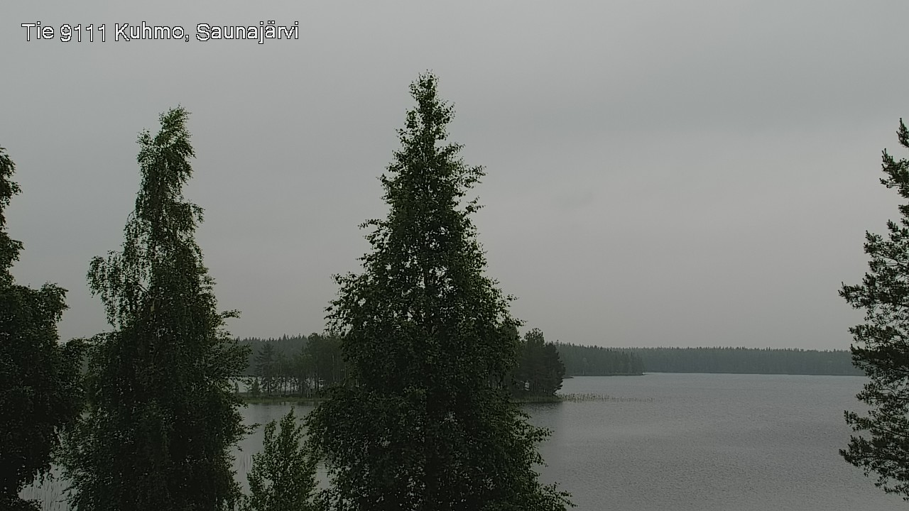Kelikamerat Kuva Tie 9111 Kuhmo, Saunajärvi, Kuhmo, Kainuu