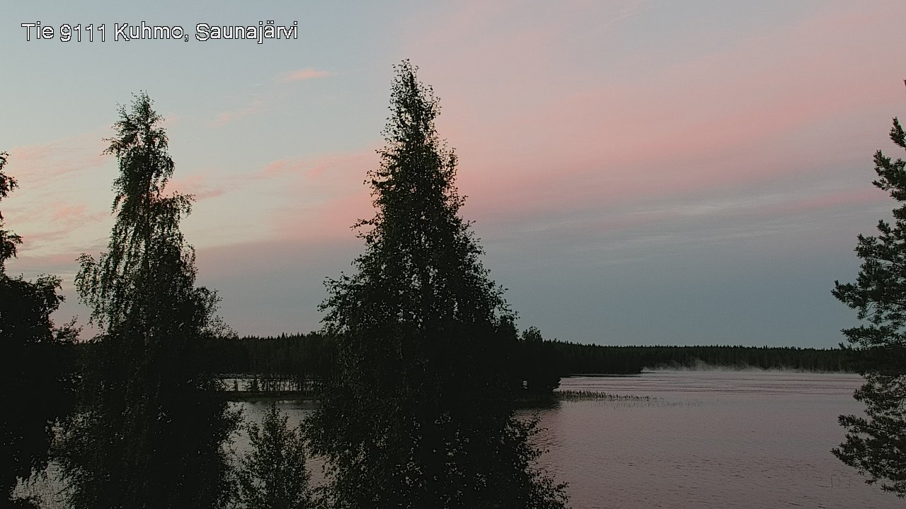 Kelikamerat Kuva Tie 9111 Kuhmo, Saunajärvi, Kuhmo, Kainuu