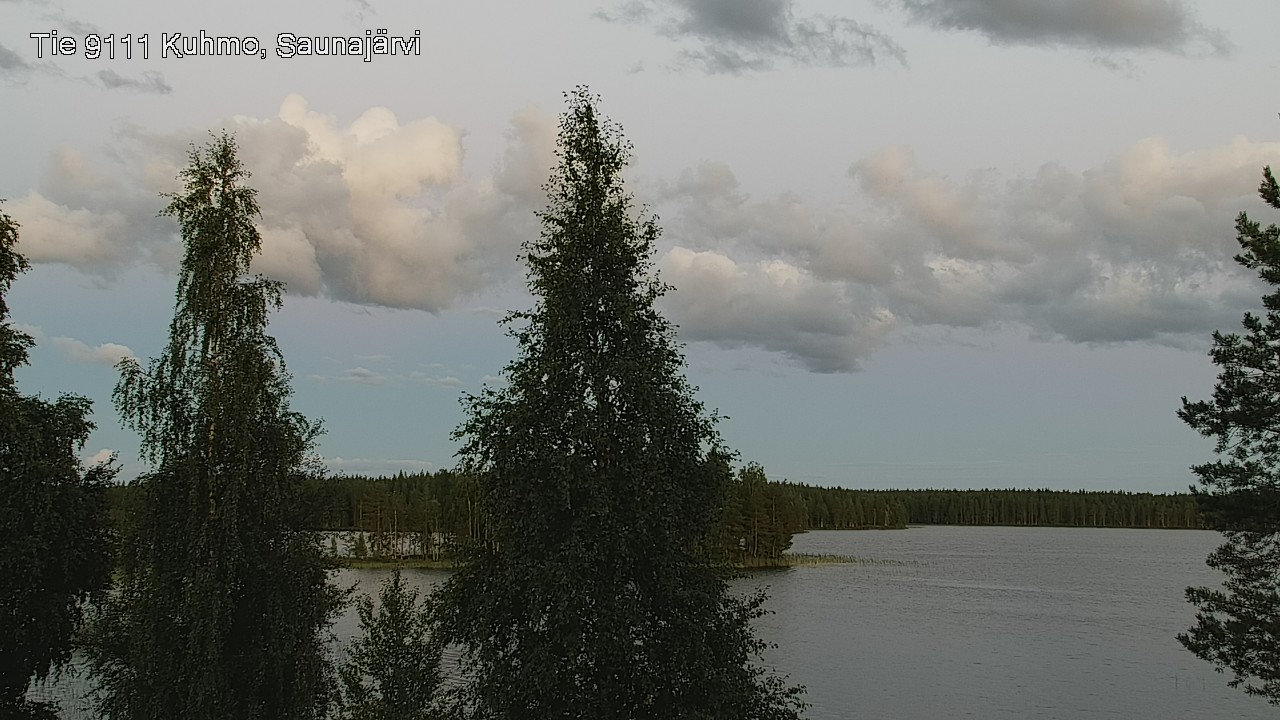 Kelikamerat Kuva Tie 9111 Kuhmo, Saunajärvi, Kuhmo, Kainuu