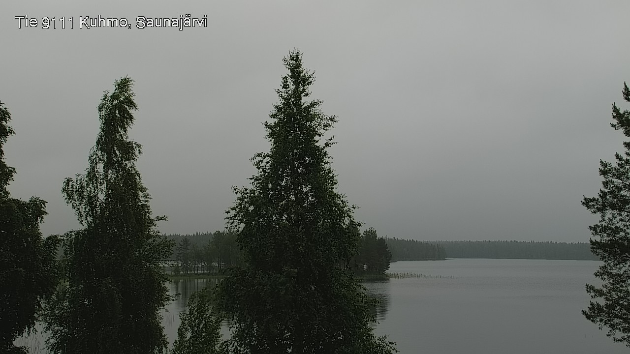 Kelikamerat Kuva Tie 9111 Kuhmo, Saunajärvi, Kuhmo, Kainuu