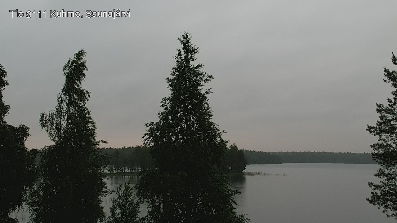 Kelikamerat Kuva Tie 9111 Kuhmo, Saunajärvi, Kuhmo, Kainuu