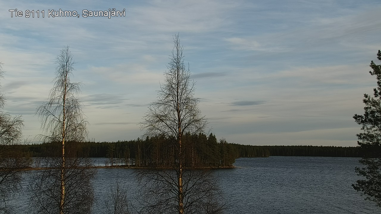 Weather Camera Image Väg 9111 Kuhmo, Saunajärvi, Kuhmo, Kainuu
