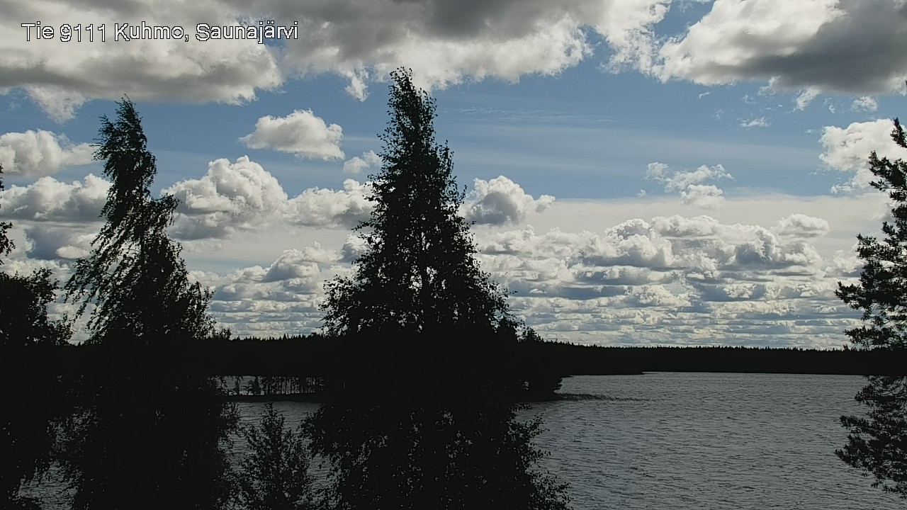 Kelikamerat Kuva Tie 9111 Kuhmo, Saunajärvi, Kuhmo, Kainuu
