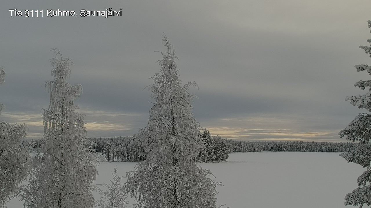 Kelikamerat Kuva Tie 9111 Kuhmo, Saunajärvi, Kuhmo, Kainuu