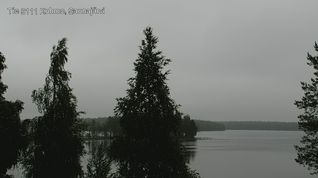 Kelikamerat Kuva Tie 9111 Kuhmo, Saunajärvi, Kuhmo, Kainuu