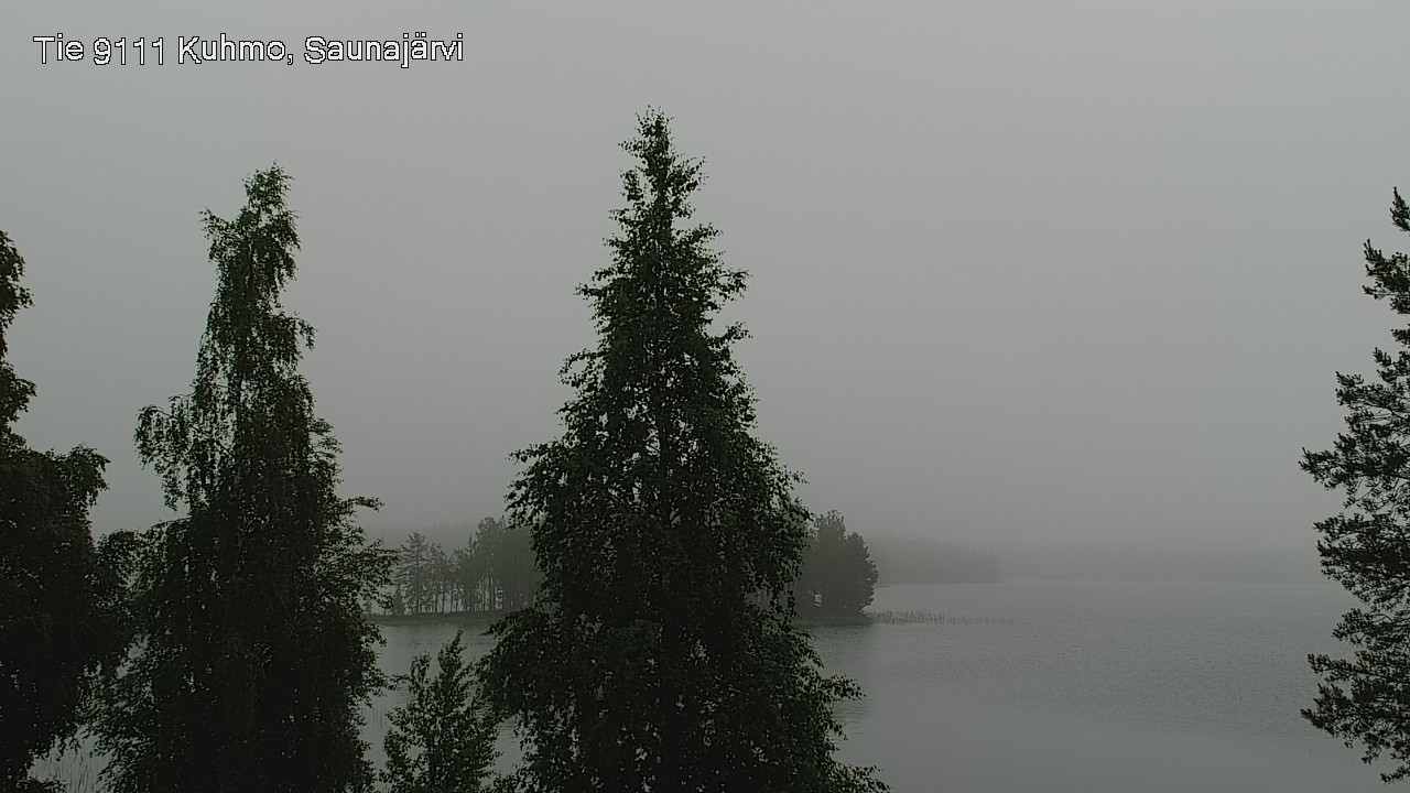 Kelikamerat Kuva Tie 9111 Kuhmo, Saunajärvi, Kuhmo, Kainuu