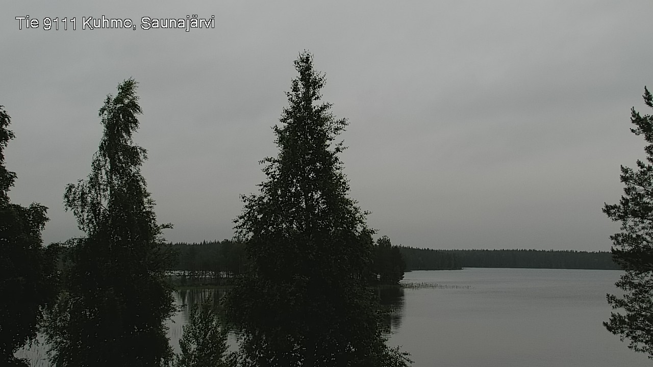 Kelikamerat Kuva Tie 9111 Kuhmo, Saunajärvi, Kuhmo, Kainuu