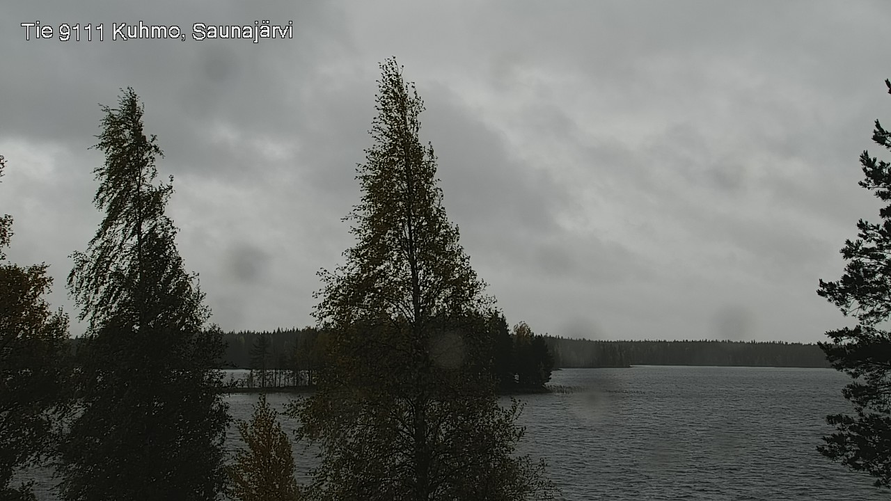Kelikamerat Kuva Tie 9111 Kuhmo, Saunajärvi, Kuhmo, Kainuu