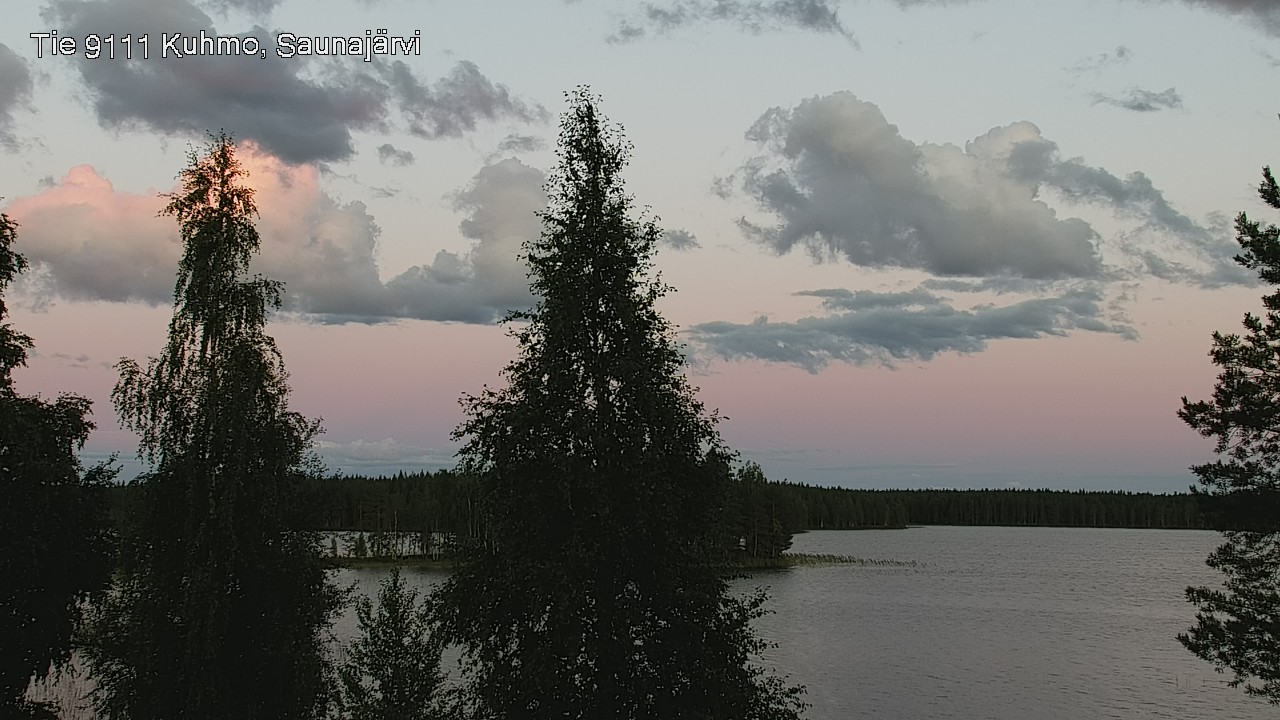 Kelikamerat Kuva Tie 9111 Kuhmo, Saunajärvi, Kuhmo, Kainuu
