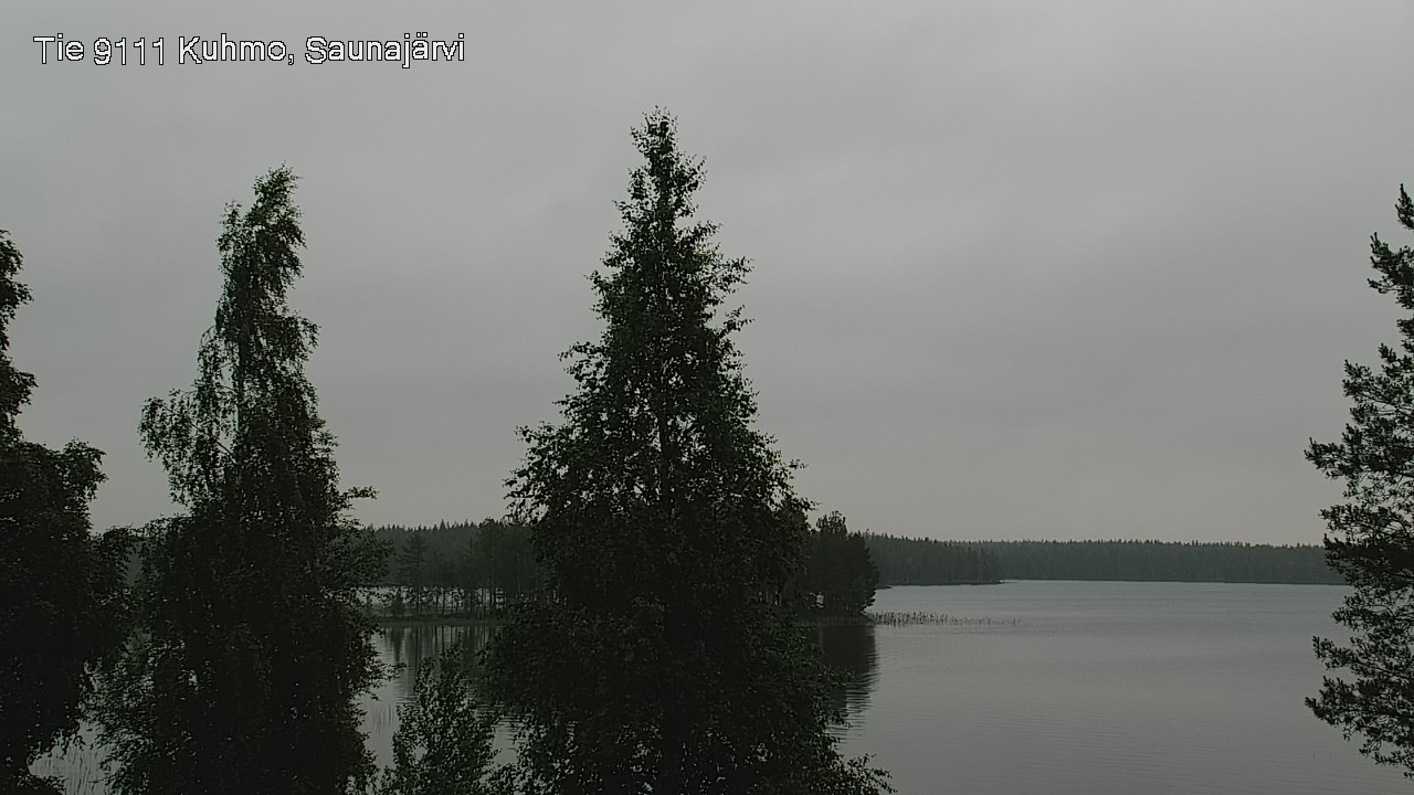 Kelikamerat Kuva Tie 9111 Kuhmo, Saunajärvi, Kuhmo, Kainuu