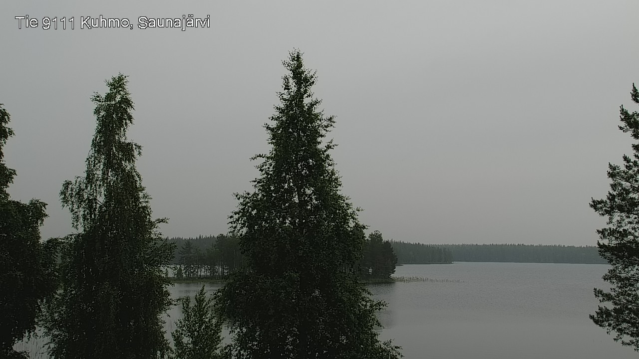 Kelikamerat Kuva Tie 9111 Kuhmo, Saunajärvi, Kuhmo, Kainuu