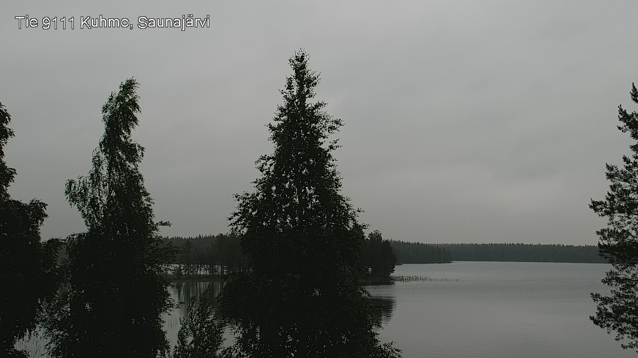 Kelikamerat Kuva Tie 9111 Kuhmo, Saunajärvi, Kuhmo, Kainuu