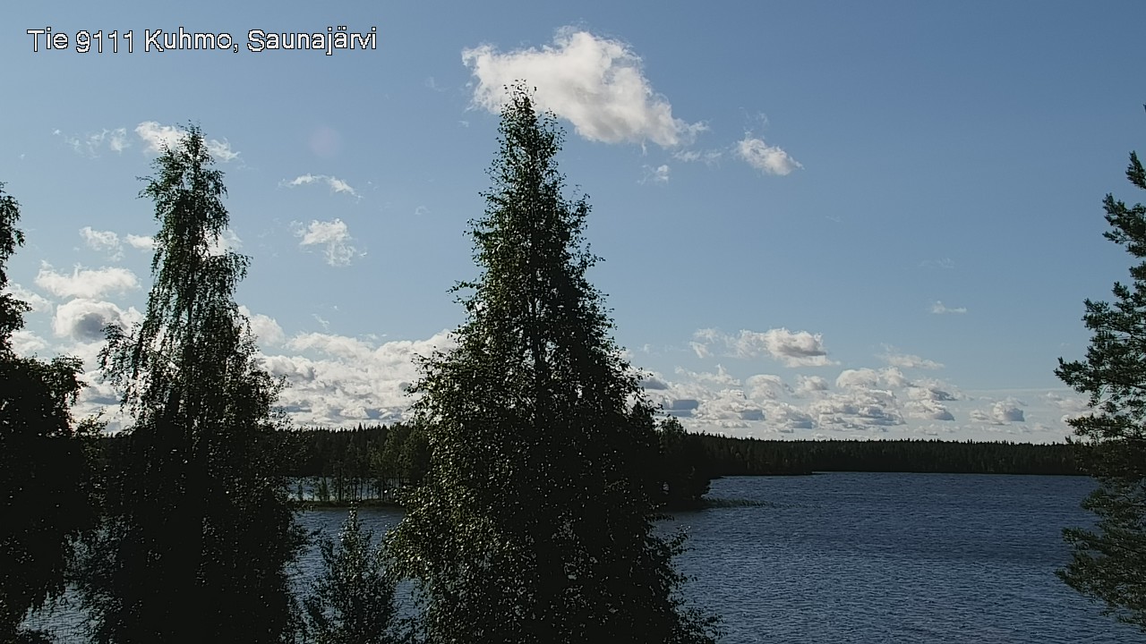 Kelikamerat Kuva Tie 9111 Kuhmo, Saunajärvi, Kuhmo, Kainuu