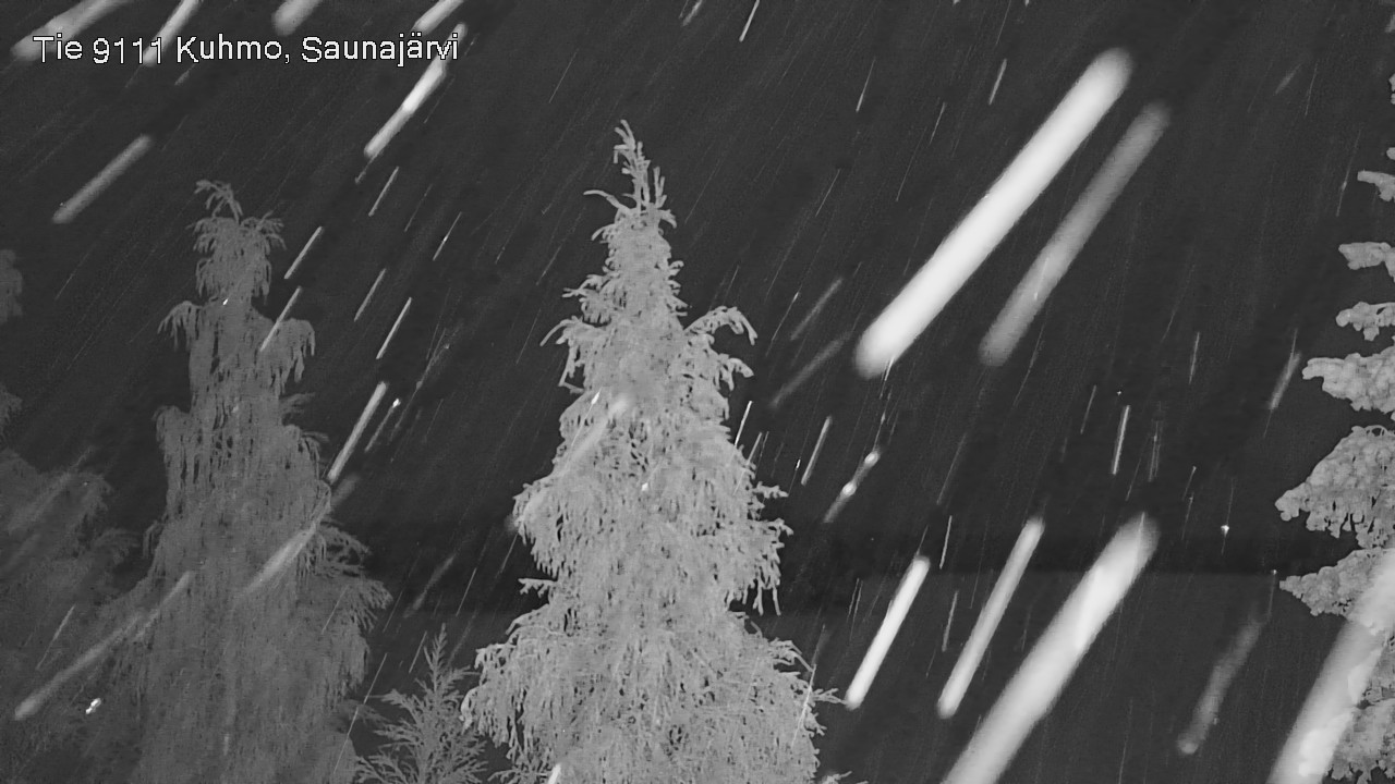 Kelikamerat Kuva Tie 9111 Kuhmo, Saunajärvi, Kuhmo, Kainuu