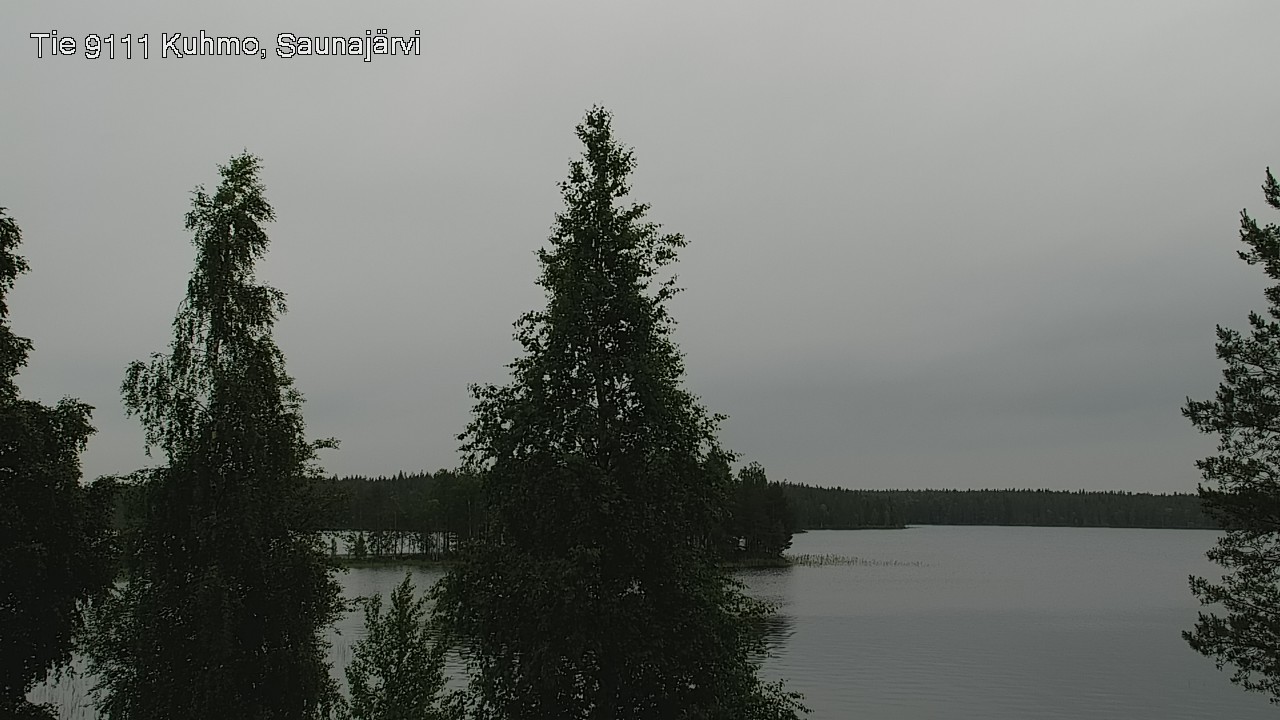 Kelikamerat Kuva Tie 9111 Kuhmo, Saunajärvi, Kuhmo, Kainuu