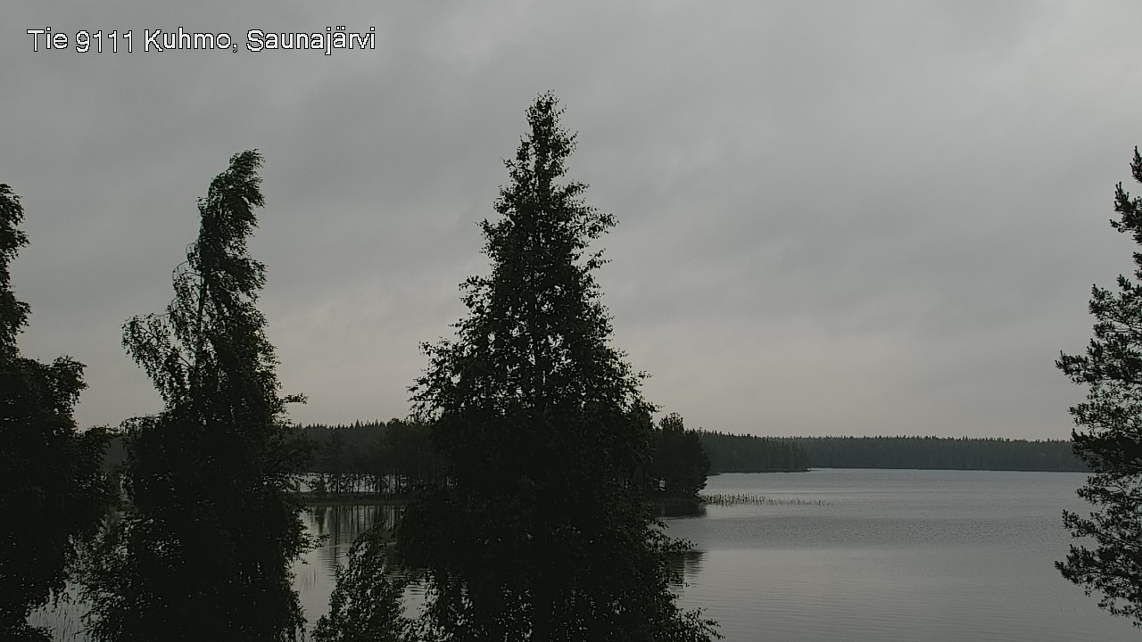 Kelikamerat Kuva Tie 9111 Kuhmo, Saunajärvi, Kuhmo, Kainuu