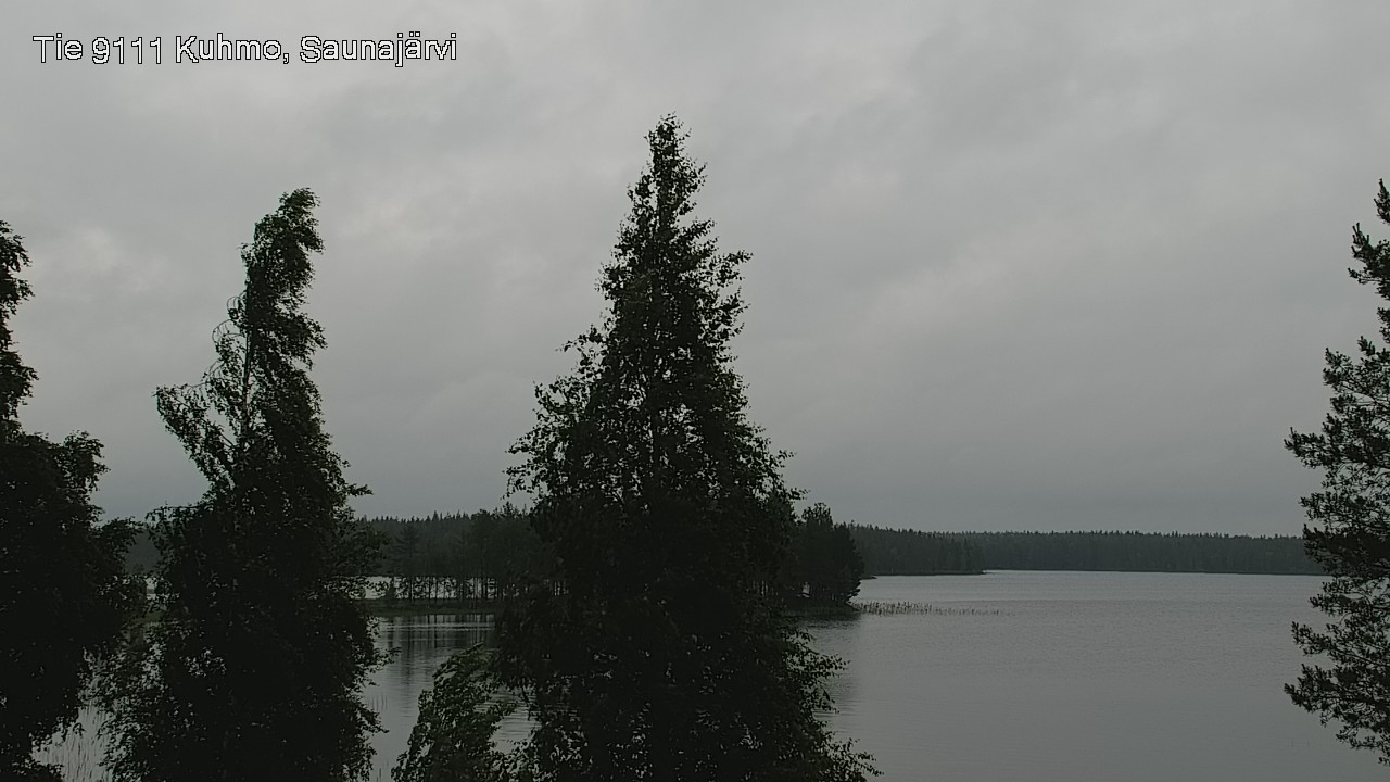 Kelikamerat Kuva Tie 9111 Kuhmo, Saunajärvi, Kuhmo, Kainuu