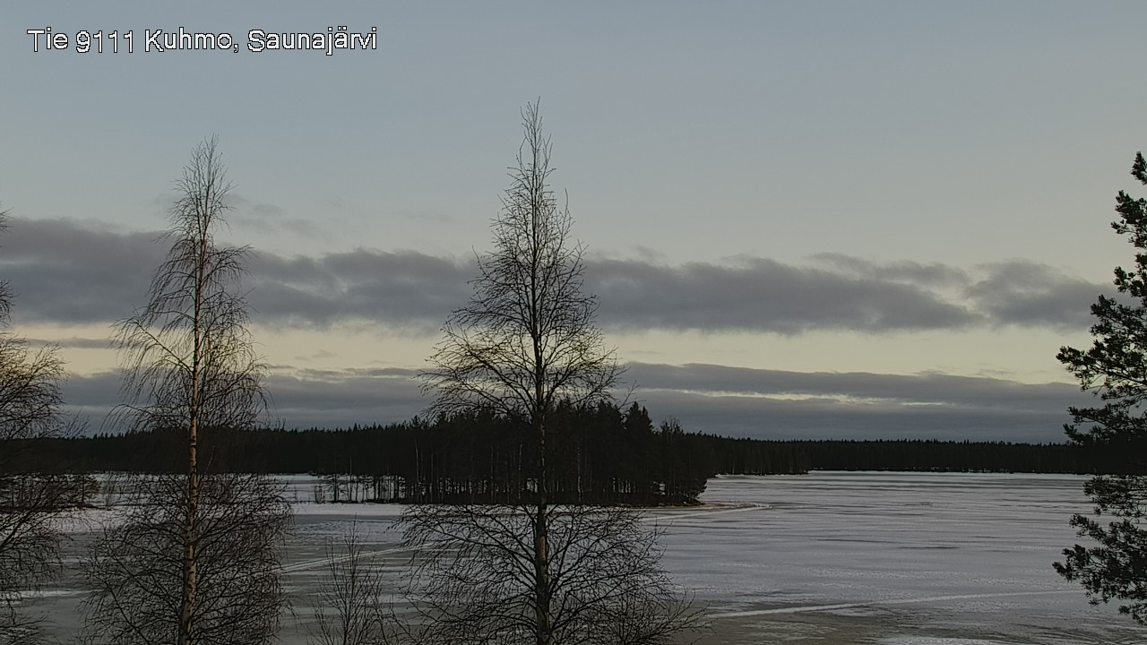 Kelikamerat Kuva Tie 9111 Kuhmo, Saunajärvi, Kuhmo, Kainuu