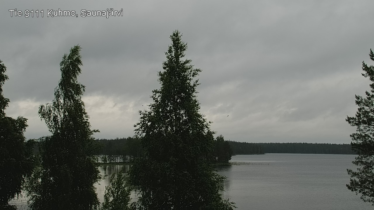 Kelikamerat Kuva Tie 9111 Kuhmo, Saunajärvi, Kuhmo, Kainuu