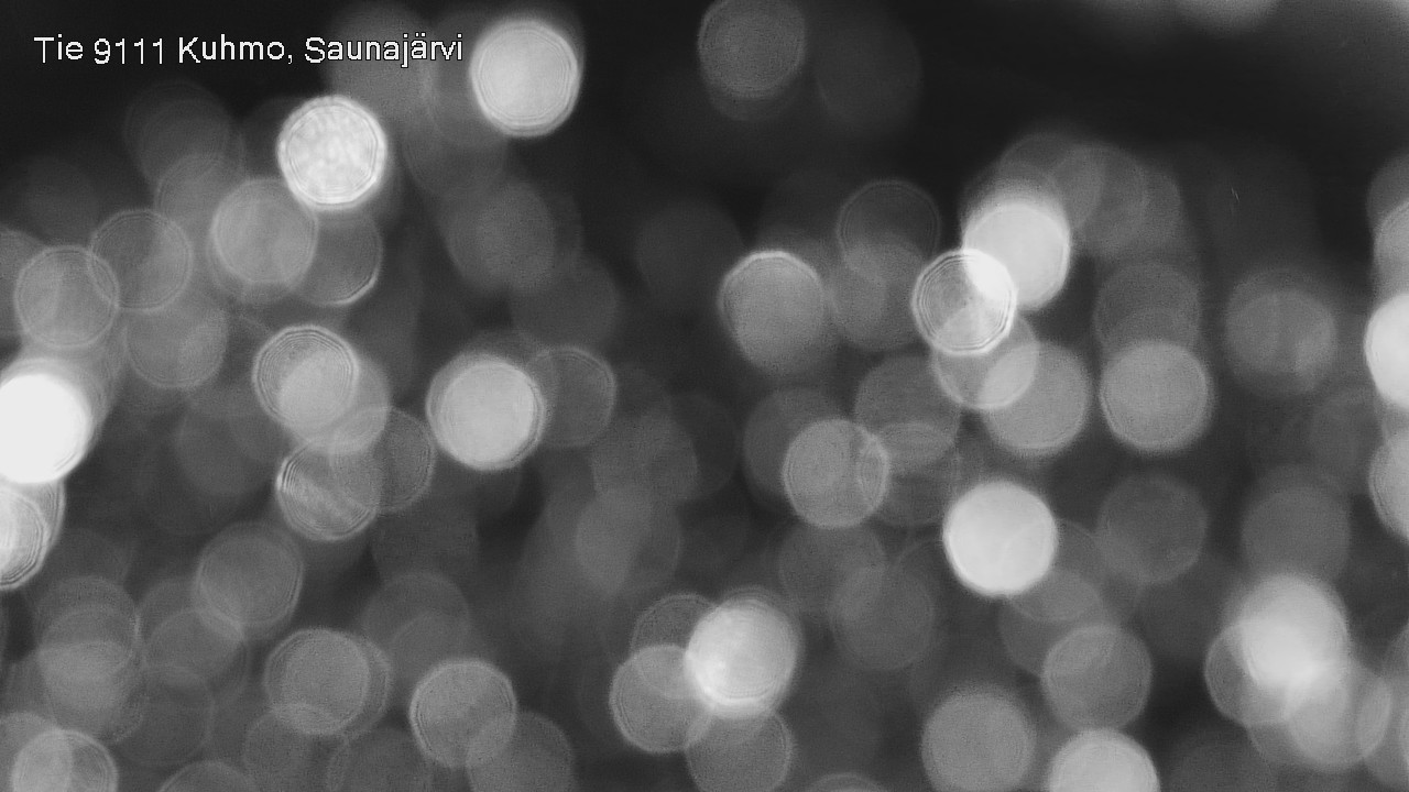 Weather Camera Image Road 9111 Kuhmo, Saunajärvi, Kuhmo, Kainuu