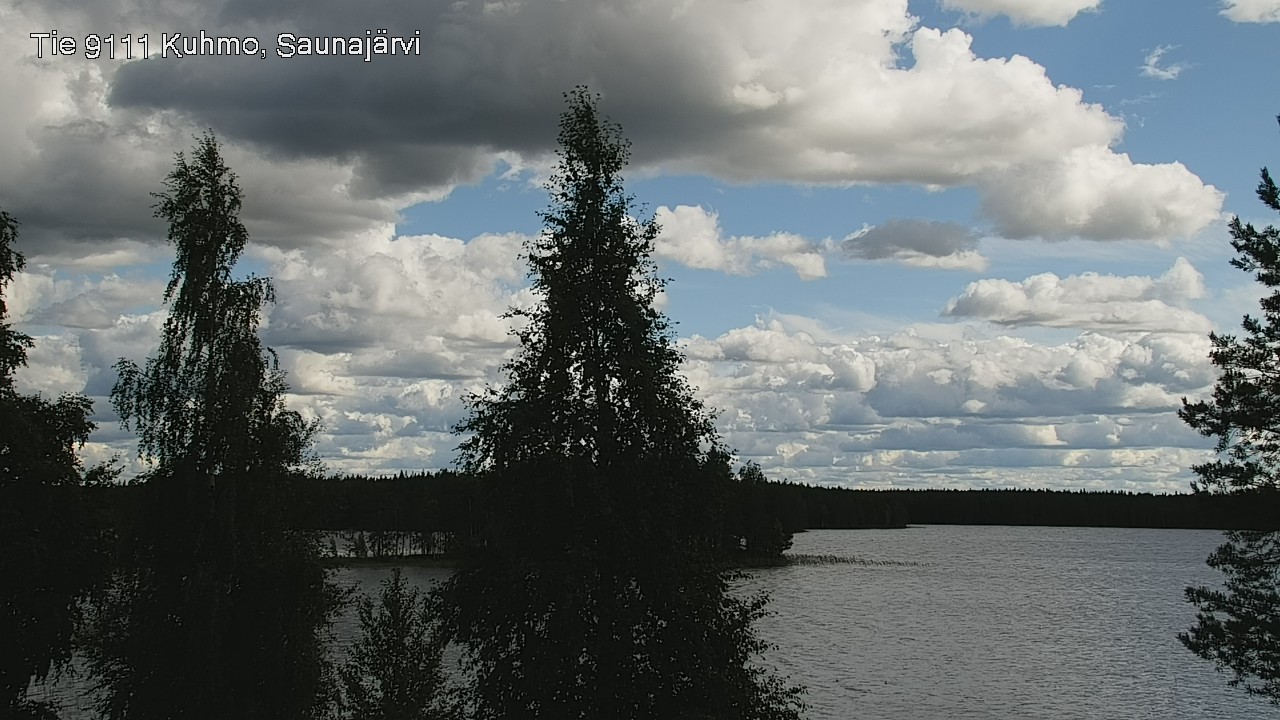 Kelikamerat Kuva Tie 9111 Kuhmo, Saunajärvi, Kuhmo, Kainuu