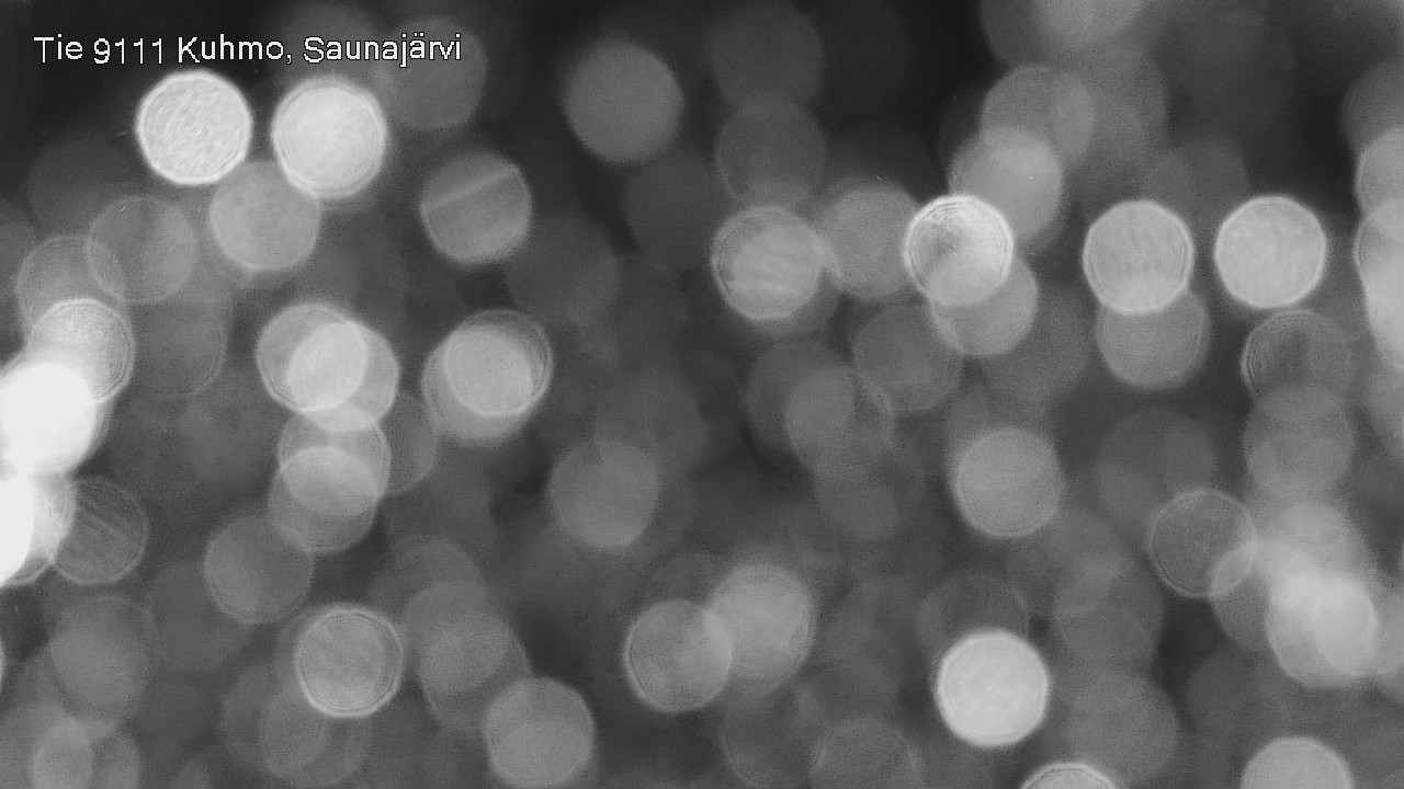 Weather Camera Image Road 9111 Kuhmo, Saunajärvi, Kuhmo, Kainuu