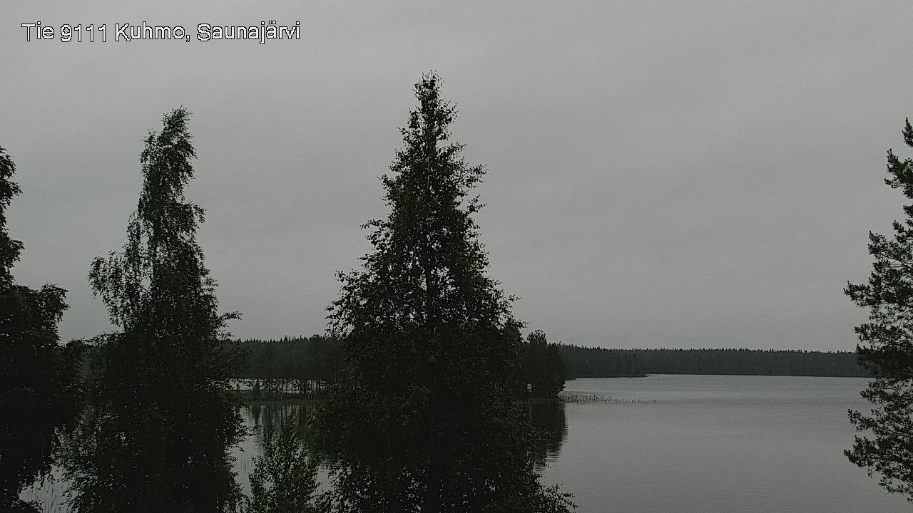 Kelikamerat Kuva Tie 9111 Kuhmo, Saunajärvi, Kuhmo, Kainuu