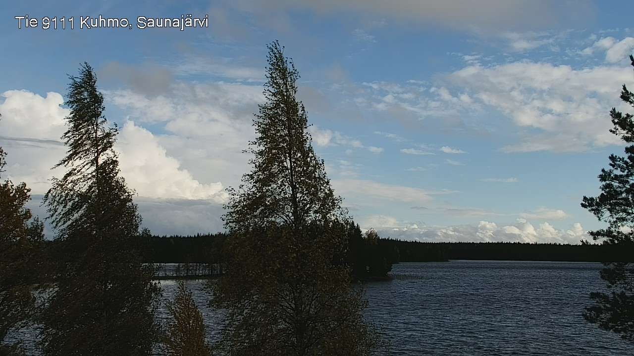 Kelikamerat Kuva Tie 9111 Kuhmo, Saunajärvi, Kuhmo, Kainuu