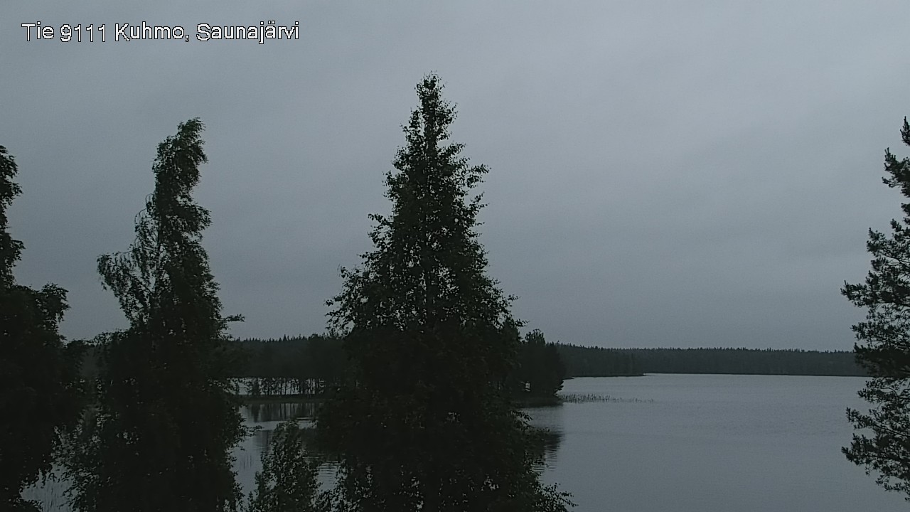 Kelikamerat Kuva Tie 9111 Kuhmo, Saunajärvi, Kuhmo, Kainuu