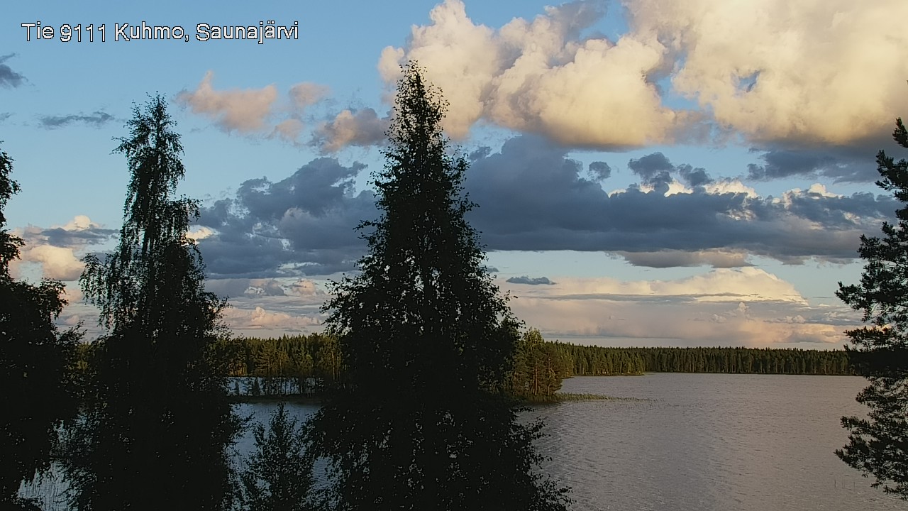 Kelikamerat Kuva Tie 9111 Kuhmo, Saunajärvi, Kuhmo, Kainuu