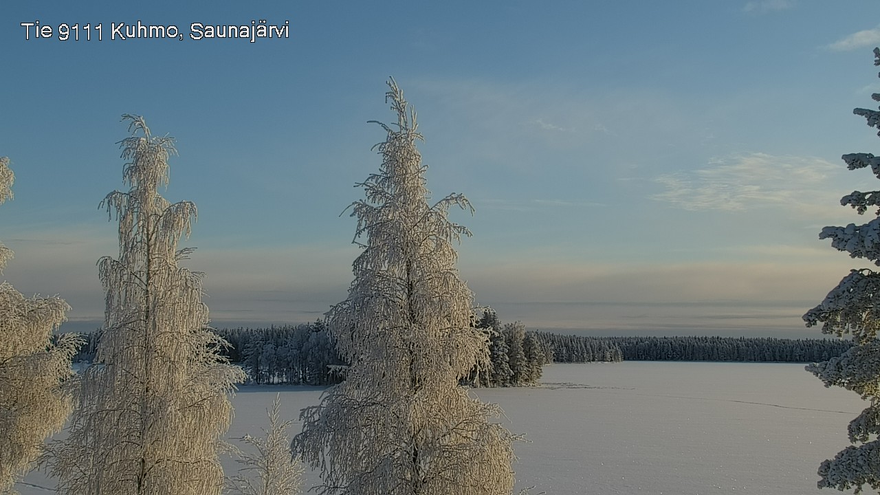 Kelikamerat Kuva Tie 9111 Kuhmo, Saunajärvi, Kuhmo, Kainuu