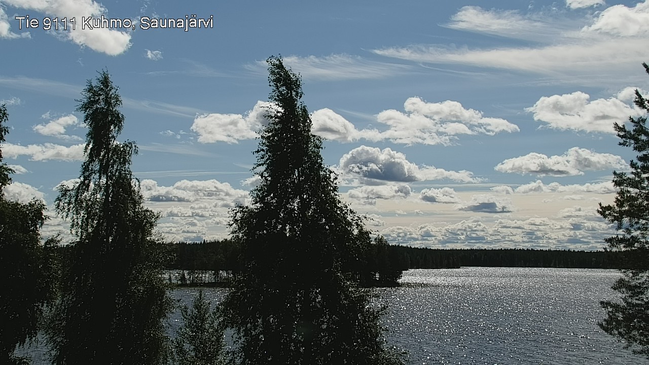 Kelikamerat Kuva Tie 9111 Kuhmo, Saunajärvi, Kuhmo, Kainuu