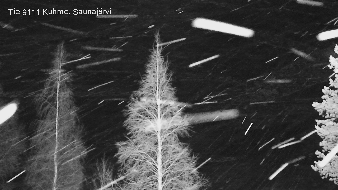 Kelikamerat Kuva Tie 9111 Kuhmo, Saunajärvi, Kuhmo, Kainuu