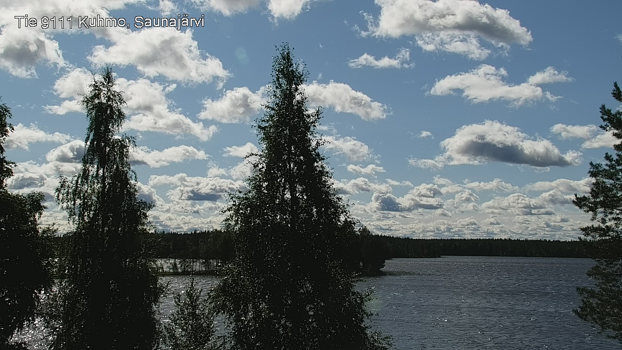 Kelikamerat Kuva Tie 9111 Kuhmo, Saunajärvi, Kuhmo, Kainuu